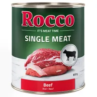 Rocco Single Meat 6 x 400 g / 800 g 6 x 800 g: Rind