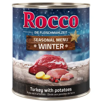 Limited Edition: Rocco Vinter-Meny Okse med kalkun & potet Limited Edition: Rocco Vinter-Meny Okse med kalkun & potet