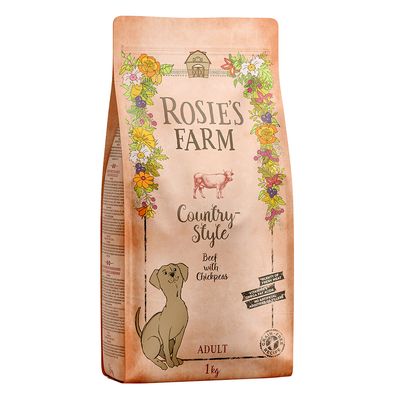 Rosie's Farm - Rind mit Süßkartoffeln und Kichererbsen 1 kg