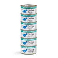 Thrive Complete 6 x 75 g - Atún con gambas y calamar