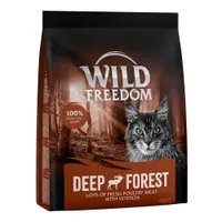 Wild Freedom suha mačja hrana 400 g po posebni ceni! - Adult Deep Forest – z jelenom