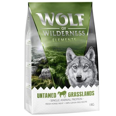 Wolf of Wilderness "Untamed Grasslands" Cal - fără cereale 5 x 1 kg