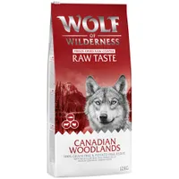 Wolf of Wilderness The Taste Of -säästöpakkaus 2 x 12 kg - mix: Canada, Scandinavia