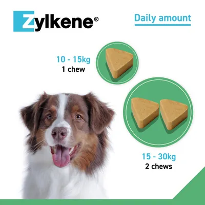Zylkene Calming Chews for Medium Dogs 10 - 30 kg - 14 Chews