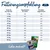 Tableau de recommandations d’alimentation pour chiens Happy Dog : besoins journaliers en grammes selon le poids du chien, de 11 à 80 kg. Deux produits Happy Dog visibles en bas à droite.