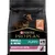 Purina Pro Plan Small & Mini Puppy Sensitive Skin, <1 jaar, No1 ingrediënt zalm, verpakking met afbeelding van een hond en tekst in het Engels en Nederlands. Purina Pro Plan Small & Mini Puppy Sensitive Skin, <1 jaar, No1 ingrediënt zalm, verpakking met afbeelding van een hond en tekst in het Engels en Nederlands.