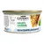Gourmet Nature's Creations wet food, rich in ocean fish, garnished with spinach and rice, 85g tin. Label states selected natural ingredients.