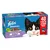 Felix Original mixed selection in jelly, 40 pouch jumbo pack. No colourants. Includes chicken, lamb, salmon and white fish. 10 pouches of each flavour.