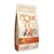 Bag labelled Wellness CORE Original, natural grain free protein-rich food for adult cats. Highlights fresh meat as main ingredient, prebiotics and probiotics, hairball control, turkey and chicken recipe.