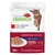Natural Trainer, bouchées en sauce au bœuf pour chat adulte, extrait de canneberge, sans colorants, conservateurs ni arômes, 85 g. Texte en anglais et italien visible sur l’emballage.