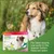 Beaphar VETO pure spot-on for dogs with margosa extract, repels fleas. Text: For best results, use early in the season before fleas are seen.