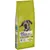 Sacchetto da 14 kg di Purina Tonus Dog Chow Large Breed Adult con immagine di un cane, testo visibile: 'con tacchino', 'Naturium', informazioni nutrizionali e tabella razioni consigliate sul lato.