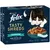 Tasty Shreds Fish Selection with salmon, tuna, cod and plaice in gravy. New shredded pieces. No added artificial colours, flavours or preservatives. 100% complete and balanced.