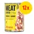 Confezione da 12 x Josera Meat Lovers Menu Chicken with Carrot, alimento per cani adulti. Testo visibile: 'super premium quality from Germany', 'petfood with passion'. Confezione da 12 x Josera Meat Lovers Menu Chicken with Carrot, alimento per cani adulti. Testo visibile: 'super premium quality from Germany', 'petfood with passion'.