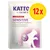 Kattovit Feline Diet Sensitive con pollo e anatra, 12 x, alimento ipoallergenico per gatti. Testo in tedesco: Hypoallergene Schonkost, ausgewählte Proteinquellen, ausgewählte Kohlenhydrate.