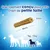 Os à mâcher, spécialement conçu pour les petits chiens pesant de 7 à 12 kg, dimensions : 85 mm de long, 22 mm d'épaisseur.