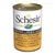 Schesir Nature for Cat. Риба тон с сардини. Многоезичен етикет на консервата.