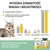 Porównanie składu: prawdziwa zdobycz vs. Tuńczyk z filety z kurczaka w galarecie Schesir – białko 11%/14%, tłuszcz 3%/1%, węglowodany 1%/0,8%, wilgotność 83,5%.