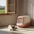 Savic Katzentoilette Aseo mit hohem Rand