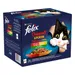Felix Tendres Effilés Délicieux duo en gelée 24 x 85 g pour chat - sélection aux légumes