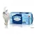 Кошка рядом с упаковкой наполнителя для туалета Catsan Smart Pack, 2 пакета. На упаковке изображены капли и инструкции по использованию.