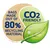 Sacs en 80 % de matériau recyclé, respectueux du CO2.