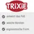 Trixie: entwirrt das Fell, weiche Borsten, ergonomische Form