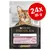 Purina Pro Plan Adult Delicate Digestion macskaeledel, 24×85 g, szószban. Csomagoláson macskakép és emésztést támogató ikon látható. Purina Pro Plan Adult Delicate Digestion macskaeledel, 24×85 g, szószban. Csomagoláson macskakép és emésztést támogató ikon látható.