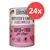 MAC's Super Food for Dogs, cabeza de carne y zanahorias, hecho en Alemania, alimento completo para perros, 93% carne de vacuno, sin cereales. Paquete de 24 latas. MAC's Super Food for Dogs, cabeza de carne y zanahorias, hecho en Alemania, alimento completo para perros, 93% carne de vacuno, sin cereales. Paquete de 24 latas.