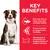 Key benefits: EPA from fish oil helps keep joint cartilage healthy, proven nutrition to support joint flexibility, glucosamine and chondroitin are building blocks of healthy cartilage.