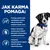 Jak karma pomaga: efekt uspokajający, wsparcie trawienia i jakości stolca, aktywność bakterii jelitowych, działanie kojące na układ pokarmowy, wsparcie odporności przy długim podawaniu.