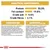 Image shows analytical constituents: protein 30%, fat 19%, crude ash 5.5%, crude fibres 2.1%. Includes composition and additives list with nutritional and technological details.