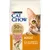 Purina Cat Chow Adult con salmone, 50% proteine animali, con prebiotico naturale. Immagine di un gatto e disegno di un pesce sulla confezione.