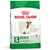 Royal Canin mini adult 8+, size S op til 10 kg, Weight maintenance, Optimal vitality support. Hund på forsiden af pakken. Health Nutrition since 1968.