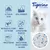Tigerino Crystals lettiera in silicio, ultra assorbente, neutralizza i cattivi odori, inibisce batteri, priva di polvere e profumo, per gatti sensibili agli odori. Immagine dei granuli.