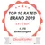 Top 10 rated brand 2019, score 3.9 out of 5, 1,370 reviews, CheckForPet