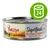 Purizon Superfoods Wild Boar with Herring, Sweet Potato & Apple, 13%. Zestaw 24 puszek karmy mokrej widoczny na opakowaniu.