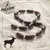 Saucisses pour chien Phil & Sons, présentées en chapelet, logo Phil & Sons Dog Snacks et silhouette de cerf visibles sur l’image.