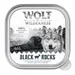Wolf of Wilderness Adult - Single Protein 6 x 150 g bakke - Black Rocks - Ged