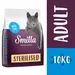 Smilla-säästöpakkaus 2 x 10 kg - Adult Sterilised, kala
