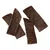 Four brown, rectangular dog snacks with a smooth surface and visible grains.