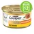 Purina Gourmet Gold Raffiniertes Ragout с пиле, консерва с изображение на бяла котка и зелен символ за 12 консерви.
