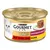 Purina Gourmet Gold Katzenfutter, raffiniertes Ragout mit Rind und Huhn, Dose mit goldener Verpackung.