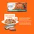 Tuna and mackerel in sauce, pack of 4. Contains dolphin-safe tuna loin 32%, mackerel 28%, sunflower oil 1.6%, tapioca starch, minerals, cranberry, chicory, yucca extracts.