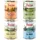 Mix: 4 x Black-Angus & Tacchino, 4 x Agnello & Salmone, 2 x Salmone, 2 x Selvaggina & Coniglio