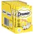 Caja con 6 sobres de Dreamies sabor queso, cada uno de 60 g. Texto visible: 'Dreamies', 'Catisfactions', código de barras y peso total 360 g.
