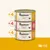 Twelve tins: four chicken breast in broth, four chicken breast with duck in broth, and four chicken breast with cheese in broth, each tin 156g.