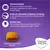 Testo in inglese: Tailored kibble, Helps to stimulate intensive chewing, Dental care. Crocchetta Concept for Life, 20 mm, con icone e logo. Testo non disponibile in italiano.