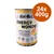 BUGBELL ENERGY WONDER, lot de 24x400g. Texte visible en allemand : Ausdauer & Energie, vegan, protéines végétales, hypoallergénique, sans gluten ajouté, énergie durable.