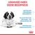 Text: Junghunde haben eigene Bedürfnisse. Empfindliche körpereigene Abwehrkräfte, volle Entwicklung der Muskel- und Knochenstruktur, empfindliches Verdauungssystem. Royal Canin Logo sichtbar.